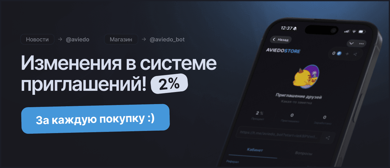 Изменения в системе приглашений